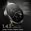 JOYROOM JR-FV1 Venture Series 1.43 inch Bluetooth Call Smart Watch Supports Sleep Monitoring/Blood Oxygen Detection(Dark Grey)