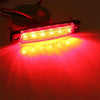 4 PCS 12V 6 SMD Auto Car Bus Truck Wagons External Side Marker Lights LED Trailer Indicator Light Rear Side Lamp(Red)