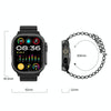 LEMFO LF40 2.01 inch Bluetooth Call Smart Watch, Support Heart Rate / Blood Oxygen(Black)