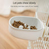 Anti-Choke Pet Bowl, Blue - Hanging, Non-Tip, Cat & Dog