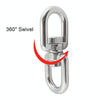 4mm 304 Stainless Steel Universal Rotating Ring