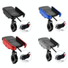 M9 Motorcycle Wireless Charging Mobile Phone Bracket 15W Fast Charging Mobile Phone Navigation Bracket(Red)