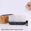 Desktop 3D Simulation Flame Incense Smoked Machine Humidifier, Colour:White(EU Plug)