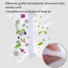 5pcs /Pack 22x80cm Disposable Air Conditioning Air Purification Filter Household Hanging Air Intake Dust Removal Cotton(White)