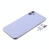 iPhone 11 Back Cover Replacement Purple - SIM Tray & Lens