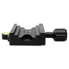 FCD-1 Dual-use Knob Quick Release Clamp Adapter Plate Mount for 39mm Arca / 32mm SLIDEFIX Quick Release Plate