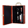 Double Piano Finish Red Wine Box Wooden Packing Case Wine Gift Box With Tools(Rosewood)