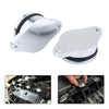4x22mm Car Swirl Flap Air Intake Aluminum Gasket Remove Repair Kit(Black)