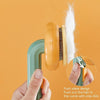Cat & Dog De-Shedding Comb - Yellow - Gentle & Effective