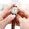 OLEVS 5566 Women Simple Single Calendar Waterproof Quartz Watch(White)