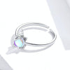 Unicorn Moonstone Silver Ring S925 Ring