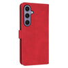 For Samsung Galaxy S25 5G AZNS Skin Feel Calf Texture Flip Leather Phone Case(Red)