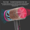High-power 2000W Anionic Cold Hot Air Constant Temperature Hair Dryer, EU Plug(Red + Black)