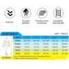 SLINX 1714 3mm Neoprene Super Elastic Warm Long-sleeved Full Body One-piece Wetsuit for Women, Size: XS