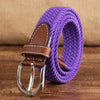 Narrow Version Elastic Canvas Weave Waistband, Length:95 x 2.5cm(C9 Purple)