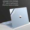 JRC 4 in 1 Top Cover Film + Full Support Film + Bottom Cover Film + Touch Film for Surface Laptop Go 12.4(Sandstone Gold)