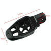 Motorcycle Modified Aluminum Alloy Foot Pedal Accessories(Orange)
