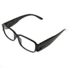 UV Protection White Resin Lens Reading Glasses with Currency Detecting Function, +2.50D