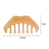 99 8-tooth Beeswax Acupoint Scraping Comb(Milky White)