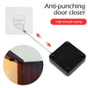 P093 Automatic Doorkeeper Telescher Door Closer Sliding Door Anti-Theft Box, Specification: 3rd Generations Black All Glue 800g 1.2m