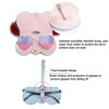Cute Quirky PU Sunglasses Case Portable Glasses Bag with Hanging Buckle, Color: Ryusu Gold