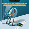 N21 15W 3 in 1 Transparent Magnetic Wireless Charger(Orange)