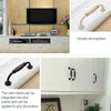 5 PCS 6064_96 Thickened Drawer Cabinet Handle (Black)