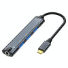 JINGHUA N800 Drive Free Sound Card Computer To Docking Station With Audio Interface, Interface: Type-C