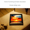 Dimming Warm White Light Photo Frame LED Decoration Light, Remote Control Creative Night Light Lamp Novelty Gift