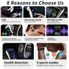 K60 1.08 inch Leather Band Earphone Detachable Life Waterproof Smart Watch Support Bluetooth Call(Brown)