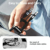 JOYROOM SA37-1T2 60W Multi-Function Series 2 in 1 Fast Charging Data Cable, Length:1.2m(Black)
