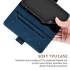 For Xiaomi Redmi Note 9T 5G Stitching Side-Magnetic RFID Leather Phone Case(Royal Blue)