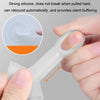 6pcs Transparent Window Door Handle Anti-collision Silicone Protective Cover