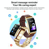 M6 1.5 inch Silicone Band Earphone Detachable IP68 Waterproof Smart Watch Support Bluetooth Call(Black)