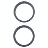 iPhone 16 Rear Camera Lens Protector (Black, 2-Pack)
