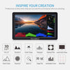 FEELWORLD FW568S 6 Inch On-camera Monitor FHD IPS 3G-SDI 4K HDMI F970 External Power and Install Kit (Black)