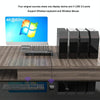KVM401A 4 Ports USB 3.0 Shared Device HDMI KVM Switch HUB Shared Converter(Black)