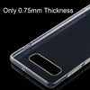 0.75mm Ultrathin Transparent TPU Soft Protective Case for Samsung Galaxy S10 Plus