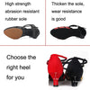 Soft Bottom Female Latin Dance Shoes Summer Sandals, Size: 36(5cm Black Red)