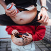 Creative Funny Anti-harassment Artificial Carnosity Belly Shape Outdoor Bags, Multifunctional Portable Unisex Sports Belly Waist Bag