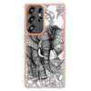 For Samsung Galaxy S25 Ultra 5G Electroplating Marble Dual-side IMD Phone Case(Totem Elephant)