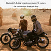 KUQIBAO Motorcycle Helmet Built-in Waterproof Bluetooth Earphone(Hard Microphone)
