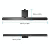 TB-30SA 33cm Timing Dimming Display Asymmetric Working Eye Care LED Desk Lamp Laptop Screen Hanging Light(Black)
