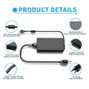 170W 20V 8.5A Laptop Notebook Power Adapter For Lenovo USB Jack, Plug:EU Plug