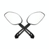 BSDDP Motorcycle 360-degree Rotating High-definition Reflective Rearview Mirror(Black)