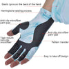 BOODUN P111439 Summer Fishing Gloves Outdoor Non-Slip Ice Silk Sunscreen Fishing Gloves, Size: M(Navy)