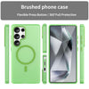 For Samsung Galaxy S25 Ultra MagSafe Frosted Translucent TPU + PC Full Coverage Phone Case(Green)