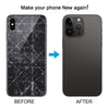 iPhone XS Max Back Cover, iP14 Pro Max Style (Purple)