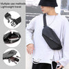 HAOSHUAI 1100-20 Men Waist Bag Outdoor Running Mobile Phone Bag(Army Green)