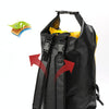 25L Waterproof Backpack Waterproof Bucket Bag With Reflective Strip(Blue)